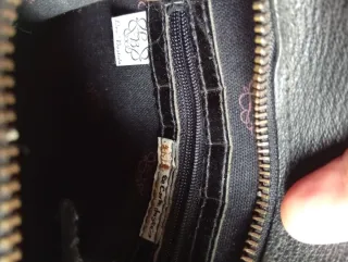 Bolso piel negro El Corte Inglés Leo Bastida