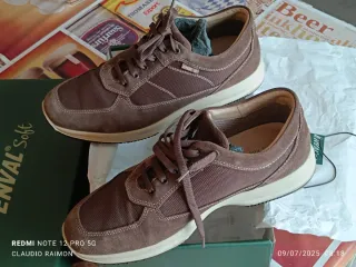 Scarpe ENVAL Soft uomo marroni