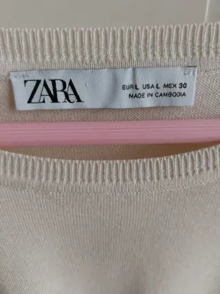 Jersey Zara Rayas Talla L