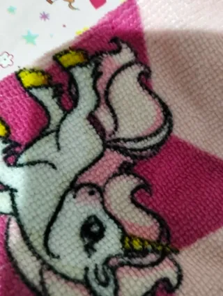 Accappatoio bambina unicorno 5/6 anni