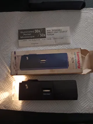 Microscopio Lumagny 30X con funda