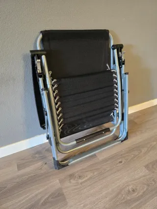 Silla reclinable extraancha jardín