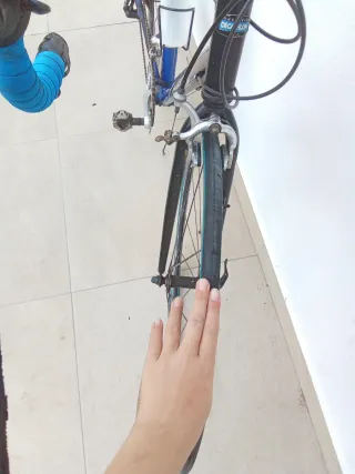 Bicicleta Decathlon Azul