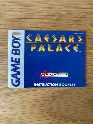 Game Boy Caesars Palace USA
