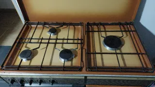 Cocina de gas vintage