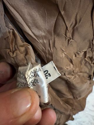 Cappotto vintage lama mohair 100%