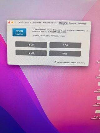 Mac Pro 6.1 2013 32GB RAM