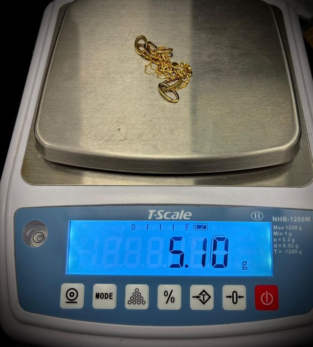 Cadena Oro 18K 5,10gr 40cm