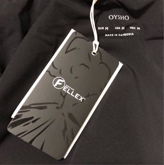 Chaqueta técnica Oysho negro