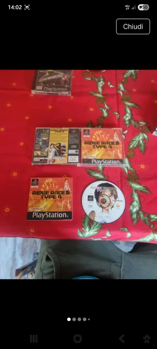 Giochi PS1: Ridge Racer Type 4 + Road Rash 3D