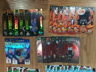 Lote 186 cartas Adrenalyn XL 2025-26