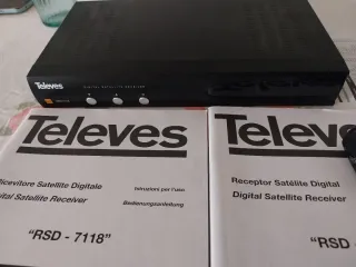 Receptor Satélite Digital Televes RSD 7118