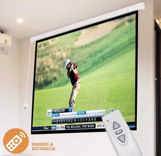 Pantalla Proyección Eléctrica 4K 84