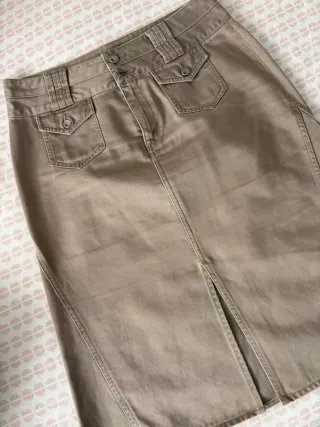 Falda Calvin Klein marrón