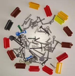 Playmobil Accessori, Utensili e Scatole