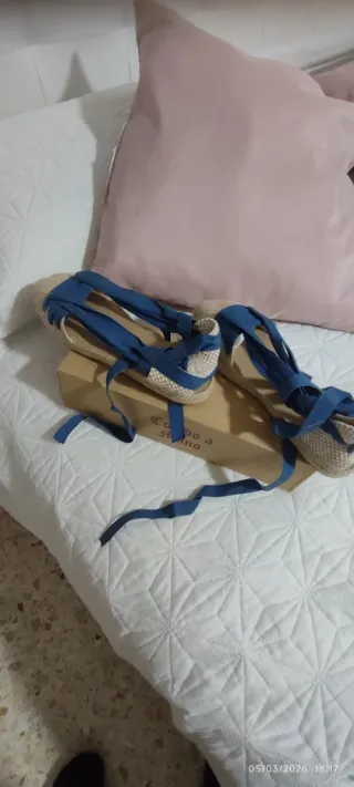 Alpargatas de hombre talla 40