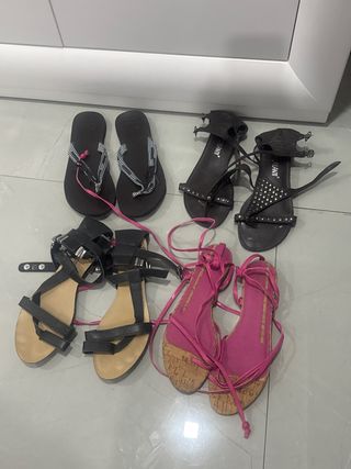 Regalo 4 Pares Sandalias Mujer