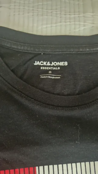 Camiseta Jack&Jones Negra Talla M