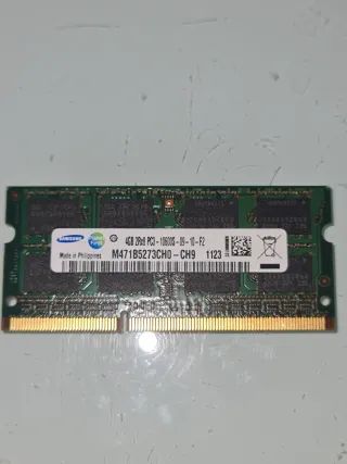 Memoria RAM Samsung DDR3 4GB PC3-10600S