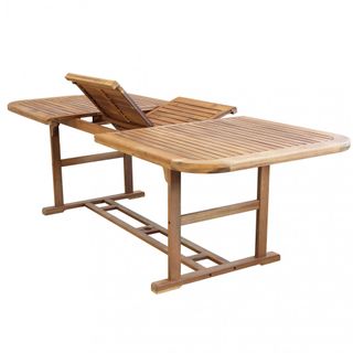 Tavolo da Giardino allungabile in Legno di Acacia