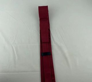 Corbata rojo + gemelos a juego con caja