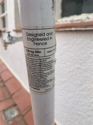 Patinete infantil blanco y negro