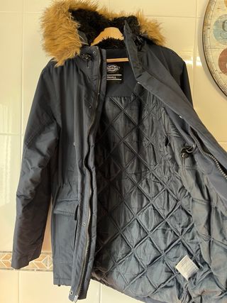 Parka Dickies Azul Marino Talla S Unisex