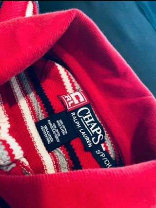 Polo vintage Ralph Lauren Rosso Taglia S