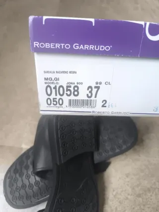 Sandalias Nazareno Negras