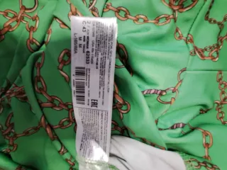 Vestido largo Sfera estampado cadenas