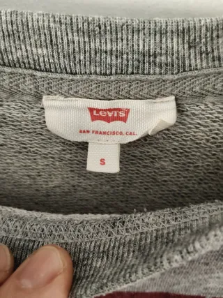 Felpa Levi's Grigia Taglia S Donna