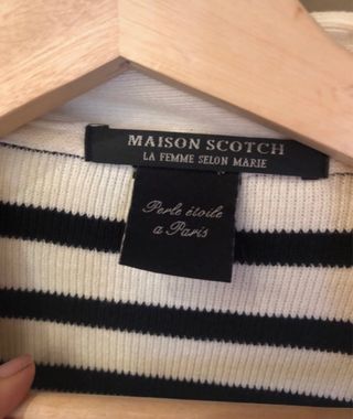 Jersey Banana Republic Rayas Talla S