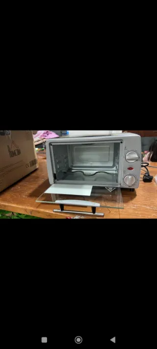 Horno Eléctrico Sobremesa 10L 750W