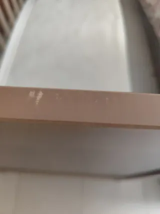 Cuna sundvik marron IKEA y colchón firme nuevo