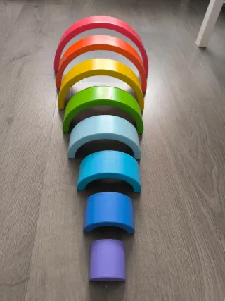 Arco Iris Madera Montessori