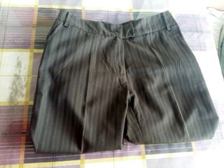 Pantalón de vestir con rayas T 40
