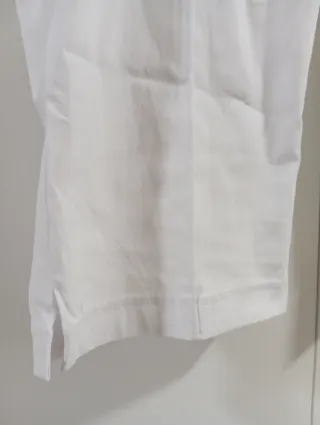 Pantalón capri blanco