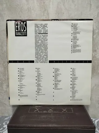 Vinilo LP Eros Ramazzotti - Todo Historias (1990)
