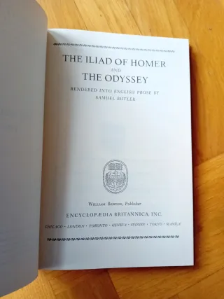 The Iliad. The Odyssey