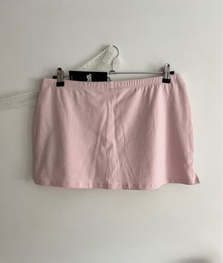 Falda pantalón deportiva rosa