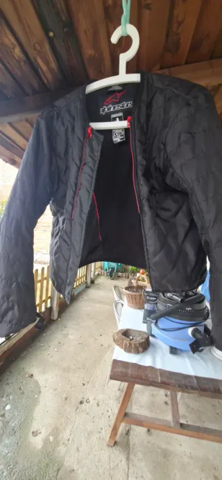 Equipación Alpinestars Negra