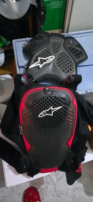 Equipación Alpinestars Negra