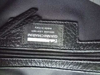 Bolso Piel Gianni Chiarini Negro