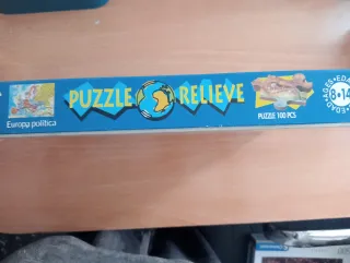 Puzzle 3D Europa Geográfica Relief 100 Piezas