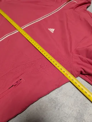 Chaqueta Cortavientos Adidas Rosa Vintage