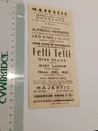 Volante Majestic Ex-Royal Antiguo