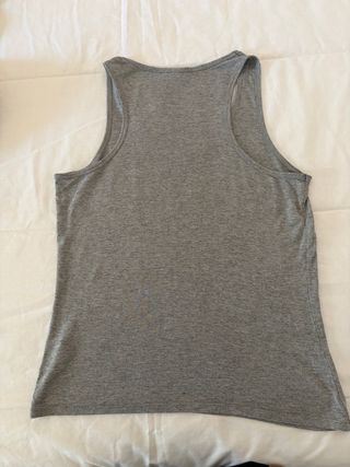 Camiseta Massimo Dutti Gris Talla S