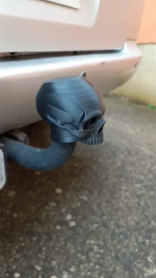 Tapón Bola Remolque Calavera