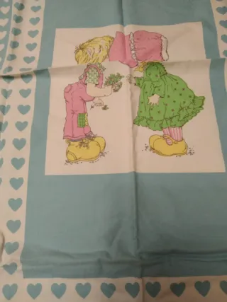 Manta infantil corazones