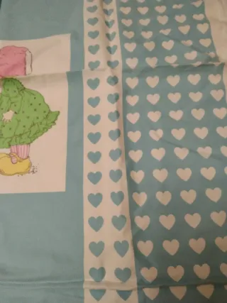 Manta infantil corazones